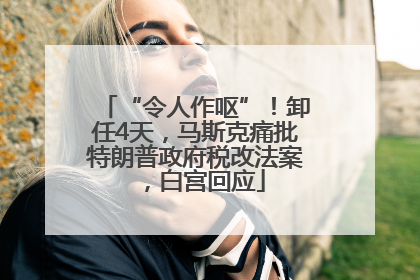 “令人作呕”！卸任4天，马斯克痛批特朗普政府税改法案，白宫回应
