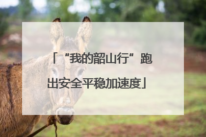 “我的韶山行”跑出安全平稳加速度