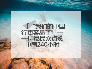 “我们的中国行更容易了”——印尼民众点赞中国240小时过境免签政策