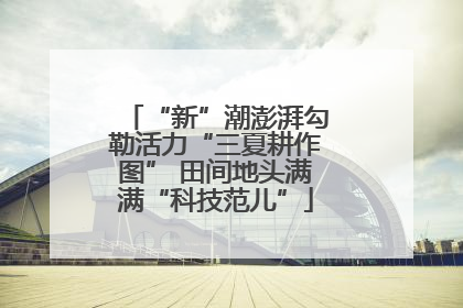 “新”潮澎湃勾勒活力“三夏耕作图” 田间地头满满“科技范儿”