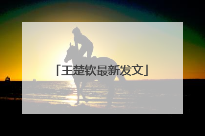 王楚钦最新发文