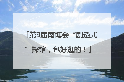 第9届南博会“剧透式”探馆，包好逛的！
