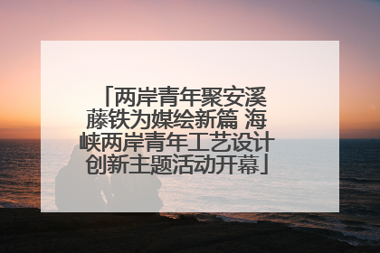 两岸青年聚安溪 藤铁为媒绘新篇 海峡两岸青年工艺设计创新主题活动开幕