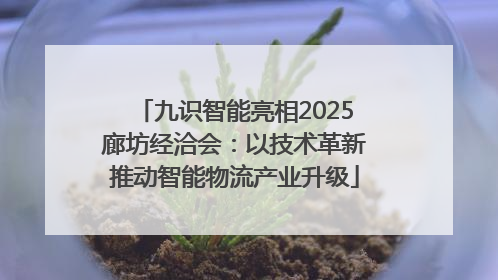 九识智能亮相2025廊坊经洽会：以技术革新推动智能物流产业升级