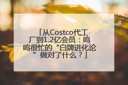 从Costco代工厂到1.2亿会员：鸣鸣很忙的“白牌进化论”做对了什么？