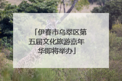 伊春市乌翠区第五届文化旅游嘉年华即将举办