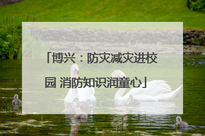 博兴：防灾减灾进校园 消防知识润童心