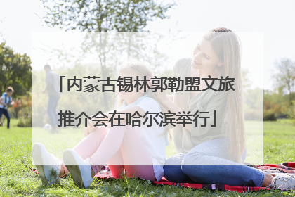 内蒙古锡林郭勒盟文旅推介会在哈尔滨举行