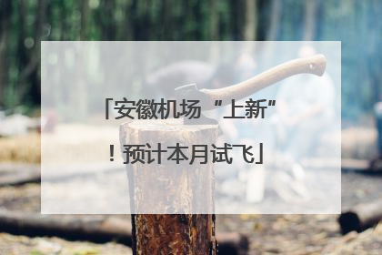 安徽机场“上新”！预计本月试飞