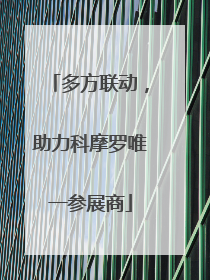 多方联动，助力科摩罗唯一参展商