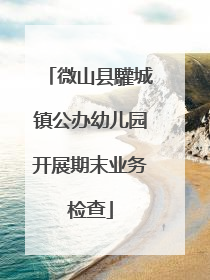 微山县驩城镇公办幼儿园开展期末业务检查