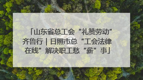 山东省总工会“礼赞劳动”齐鲁行｜日照市总“工会法律在线”解决职工愁“薪”事