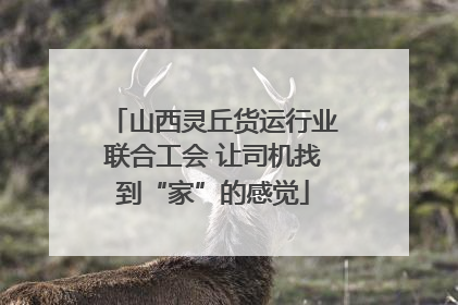 山西灵丘货运行业联合工会 让司机找到“家”的感觉