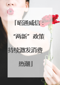 昭通威信：“两新”政策持续激发消费热潮