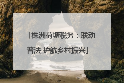 株洲荷塘税务：联动普法 护航乡村振兴