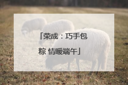 荣成：巧手包粽 情暖端午