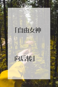 自由女神向后转
