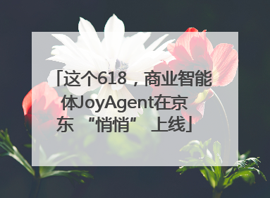 这个618，商业智能体JoyAgent在京东 “悄悄” 上线
