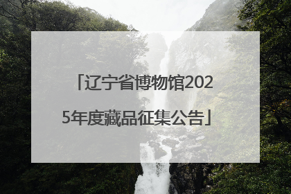 辽宁省博物馆2025年度藏品征集公告