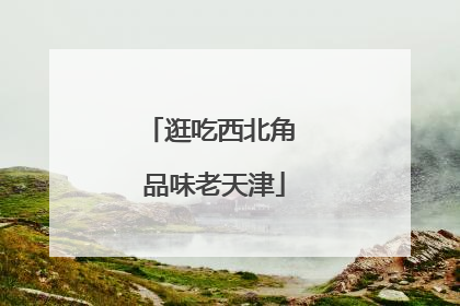 逛吃西北角 品味老天津