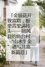 金银花开致富路，板栗青果满枝头——团风县钓鱼台村“山水生金”谱写共富新篇章