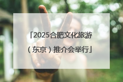 2025合肥文化旅游（东京）推介会举行