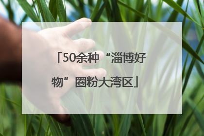 50余种“淄博好物”圈粉大湾区